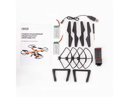 Радиоуправляемый квадрокоптер HIPER WIND FPV фото 7