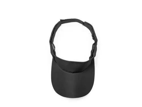 Козырек WIZER из мягкой микрофибры, черный фото 2