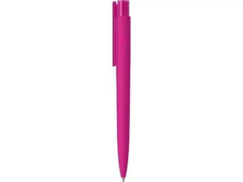 Шариковая ручка RECYCLED PET PEN PRO K transparent GUM soft-touch, розовый фото 3