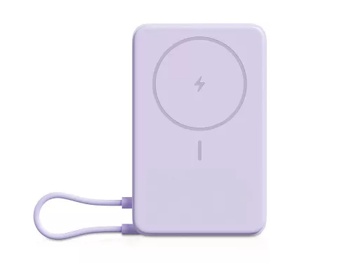 Внешний аккумулятор Xiaomi Magnetic Power Bank 10000 with Built-in Stand Purple Внешний аккумулятор Xiaomi Magnetic Power Bank 10000 with Built-in Stand Purple