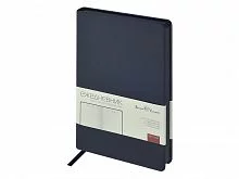 Ежедневник А5 Megapolis Color New soft-touch, темно-синий navy