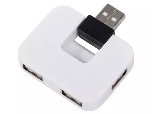 USB Hub Gaia на 4 порта, белый фото 4