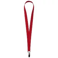 Лента для бейджа Neckband, красная