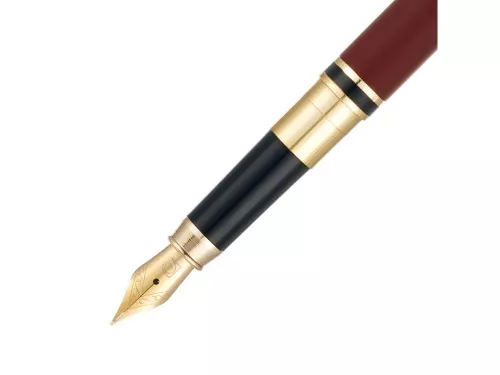 Ручка 2 в 1 шариковая и перьевая Pierre Cardin COMBI PEN, цвет - терракотовый. Упаковка Е фото 10