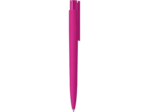 Шариковая ручка RECYCLED PET PEN PRO K transparent GUM soft-touch, розовый фото 2