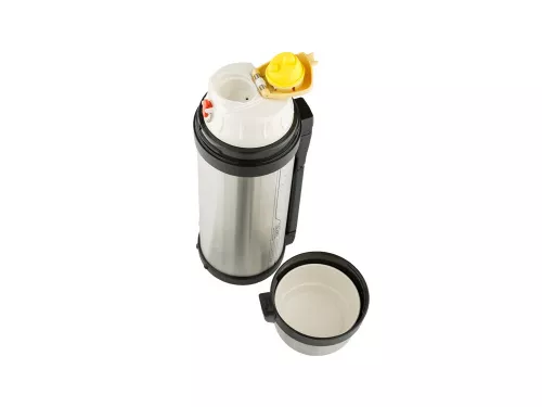 Термос из нерж. стали тм THERMOS FDH Stainless Steel Vacuum Flask 2.0L, стальной фото 3 Термос из нерж. стали тм THERMOS FDH Stainless Steel Vacuum Flask 2.0L, стальной фото 3