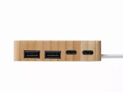 USB-хаб «Memo», 2*USB, 2*Type C фото 8