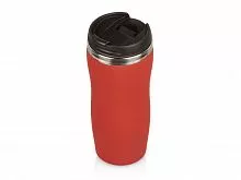 Термокружка Double wall mug C1, soft touch, 350 мл, красный
