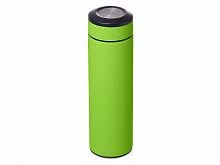 Вакуумный термос Vacuum Flask C1, soft touch, 420мл, зеленое яблоко