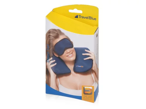 Набор дорожный Travel Blue Sleep Set, синий фото 17