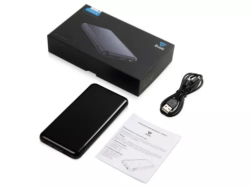 Внешний аккумулятор Forge v.2, металл, 10000mah, черный фото 6 Внешний аккумулятор Forge v.2, металл, 10000mah, черный фото 6