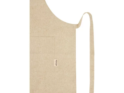 Pheebs 200 g/m2 recycled cotton apron, натуральный фото 3 Pheebs 200 g/m2 recycled cotton apron, натуральный фото 3