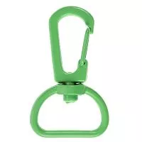 Застежка-карабин Snap Hook, M, зеленый неон