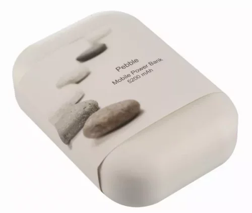 Внешний аккумулятор Pebble 5200, серо-синий фото 6