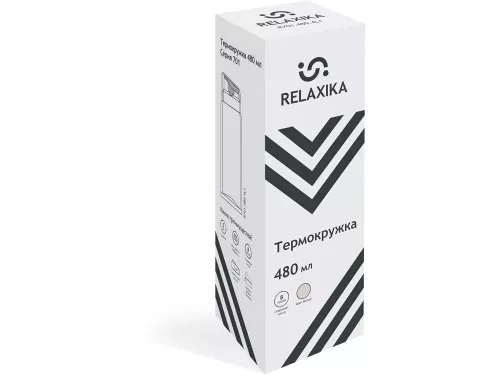 Термокружка Relaxika 701 (0,48 литра), белая (без лого) фото 17 Термокружка Relaxika 701 (0,48 литра), белая (без лого) фото 17