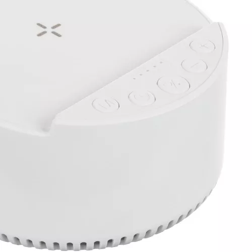 Bluetooth-колонка с беспроводной зарядкой relaxTime, белая фото 5 Bluetooth-колонка с беспроводной зарядкой relaxTime, белая фото 5