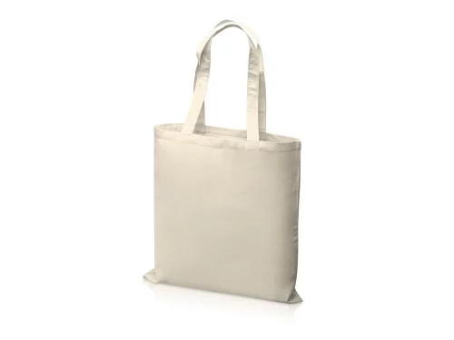 Сумка для шопинга Carryme 140 хлопковая, 140 г/м2, натуральный фото 2