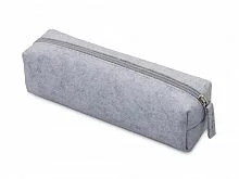 Пенал Felt из RPET-фетра, светло-серый
