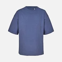 Футболка оверсайз женская Boxy Women, синяя (джинс)