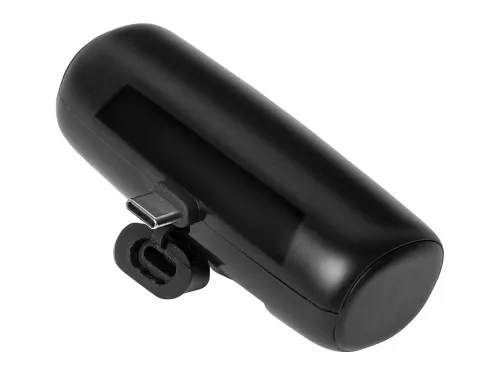 Внешний аккумулятор с разъёмом Type-C Inject, 4000 mAh, черный (Р) фото 2 Внешний аккумулятор с разъёмом Type-C Inject, 4000 mAh, черный (Р) фото 2
