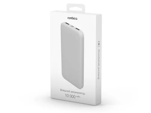 Внешний аккумулятор Rombica NEO P10 White (Р) фото 3 Внешний аккумулятор Rombica NEO P10 White (Р) фото 3