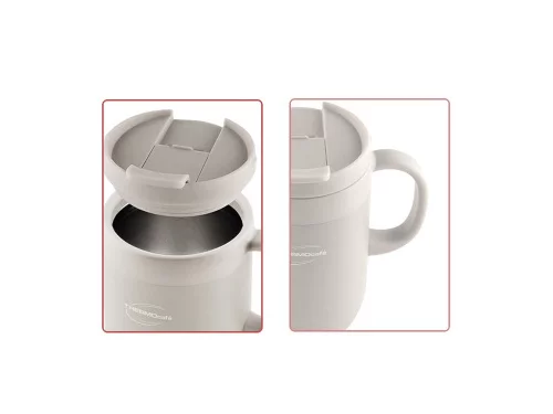 Термокружка из нерж. стали тм THERMOcafe TCCM-460SY (WGY) 0,46L фото 3