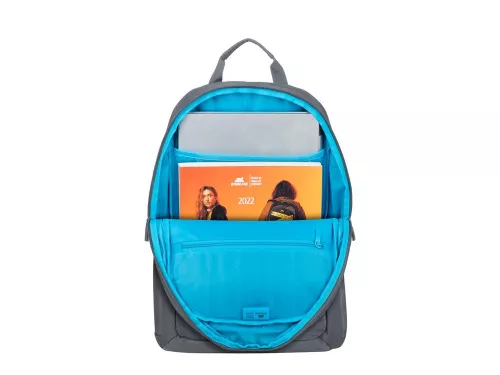 RIVACASE 7561 grey ECO рюкзак для ноутбука 15.6-16 / 6 фото 6