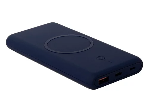 Внешний беспроводной аккумулятор c QC/PD Reload, 10000 mAh, темно-синий (Р) фото 4 Внешний беспроводной аккумулятор c QC/PD Reload, 10000 mAh, темно-синий (Р) фото 4