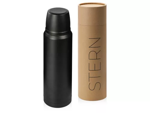 Термос с чашей и двойными медными стенками Stern, 1 л, черный Термос с чашей и двойными медными стенками Stern, 1 л, черный