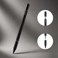 Стилус универсальный Pro Stick для планшетов и смартфонов, черный, Deppa