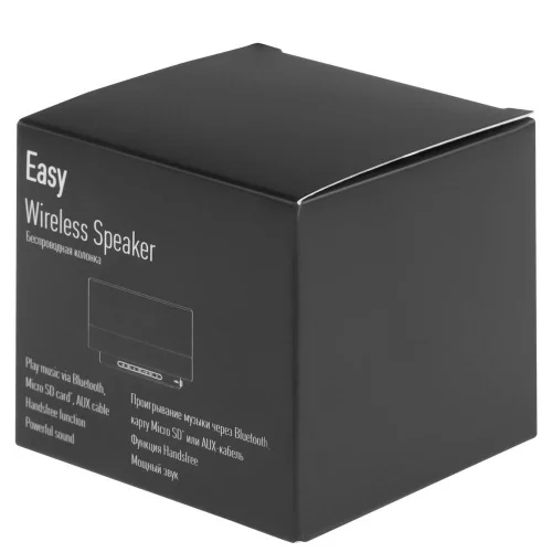 Беспроводная колонка Easy, синяя фото 9