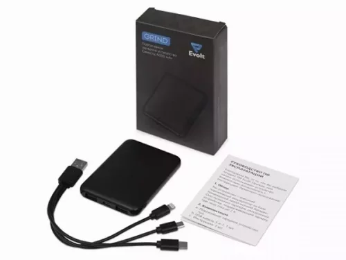 Внешний аккумулятор «Grind», 5000 mAh фото 6
