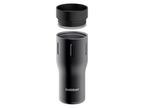 Термос питьевой, вакуумный, бытовой, тм bobber. Объем 0,47 литра. Артикул Tumbler-470 Black Coffee фото 2