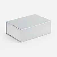 Коробка Bicolor Case, белая с серым
