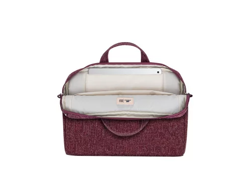 RIVACASE 7921 burgundy red сумка для ноутбука 14 фото 6