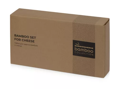 Набор для сыра из сланцевой доски и ножей Bamboo collection Taleggio (Р) фото 8