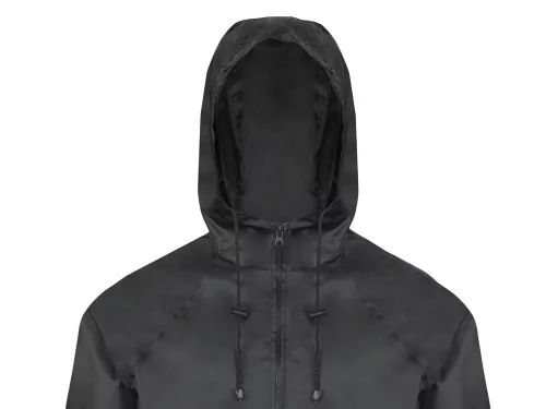 Дождевик Parka унисекс, черный фото 2