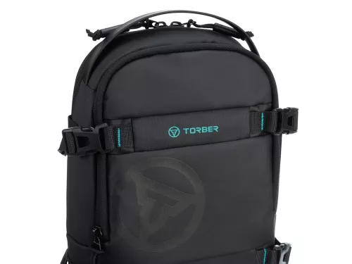 Рюкзак на одно плечо TORBER Xtreme, чёрный, 20 х 8 х 31 см, 5л фото 8