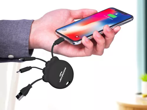 Портативное зарядное устройство Octopus Booster, 1000 mAh, черный фото 4