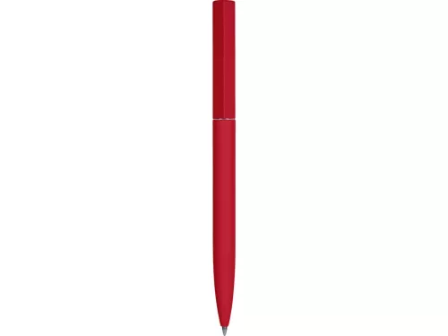Шариковая металлическая ручка Minimalist софт-тач, красный фото 6