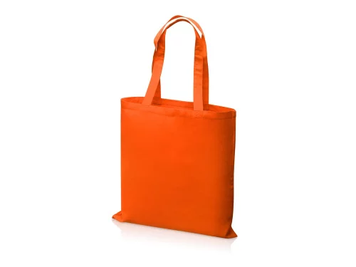 Сумка для шопинга Carryme 140 хлопковая, 140 г/м2, оранжевый фото 2