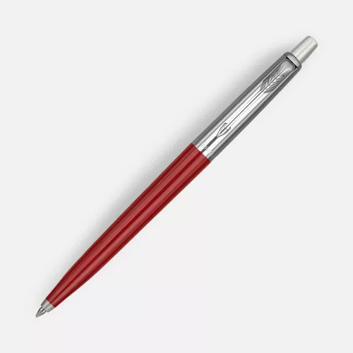 Ручка шариковая Parker Jotter Originals Red CT, красная фото 2 Ручка шариковая Parker Jotter Originals Red CT, красная фото 2
