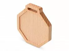 Медаль из бука Octagon, ромб