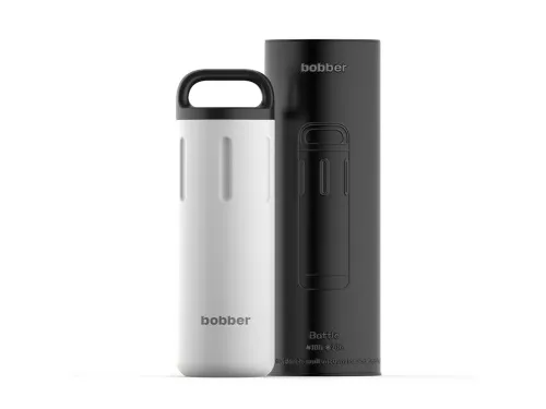 Вакуумный термос с керамическим покрытием бытовой, тм bobber, 770 мл. Артикул Bottle-770 Iced Water (белый) фото 3 Вакуумный термос с керамическим покрытием бытовой, тм bobber, 770 мл. Артикул Bottle-770 Iced Water (белый) фото 3