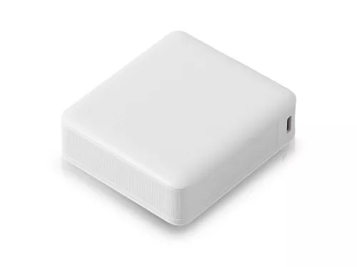 Внешний аккумулятор Brick 10 с быстрой зарядкой QC/PD, 10000 мАч, белый фото 2 Внешний аккумулятор Brick 10 с быстрой зарядкой QC/PD, 10000 мАч, белый фото 2
