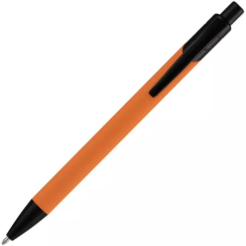 Ручка шариковая Undertone Black Soft Touch, оранжевая фото 4