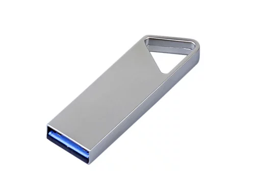 USB 3.0-флешка на 64 Гб с мини чипом, компактный дизайн, отверстие треугольной формы для цепочки фото 3