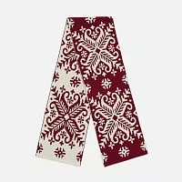 Шарф Wintertude L, красный с белым