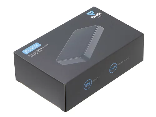 Внешний SSD диск с подсветкой гравировки  Слэш, 256 ГБ фото 9