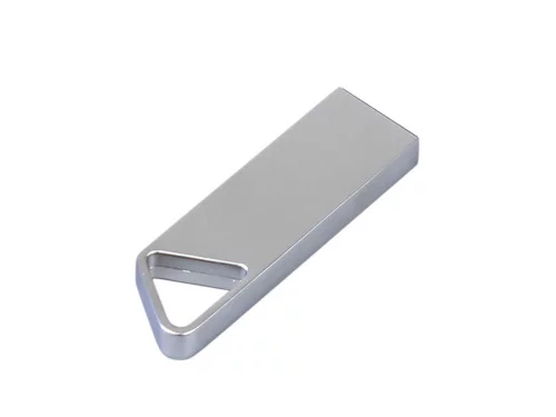 USB 2.0-флешка на 128 Гб с мини чипом, компактный дизайн, отверстие треугольной формы для цепочки фото 2